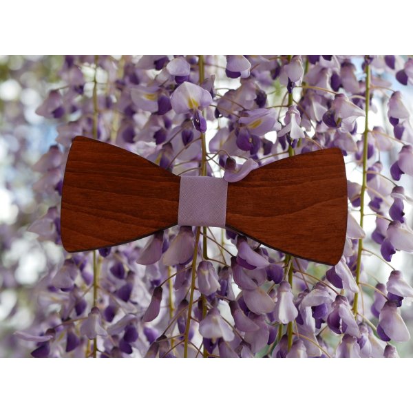 Walnoot houten strik