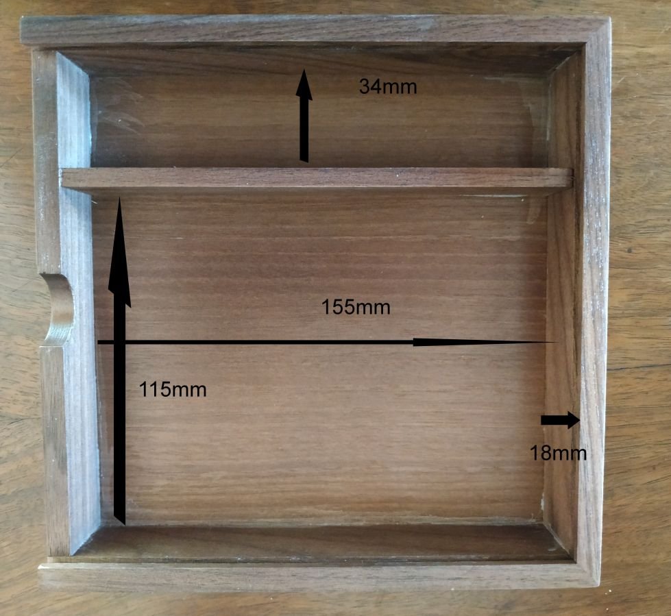 Walnoot hout 3.0 USB flash drive en fotohoesje, 32 GB, aanpasbaar