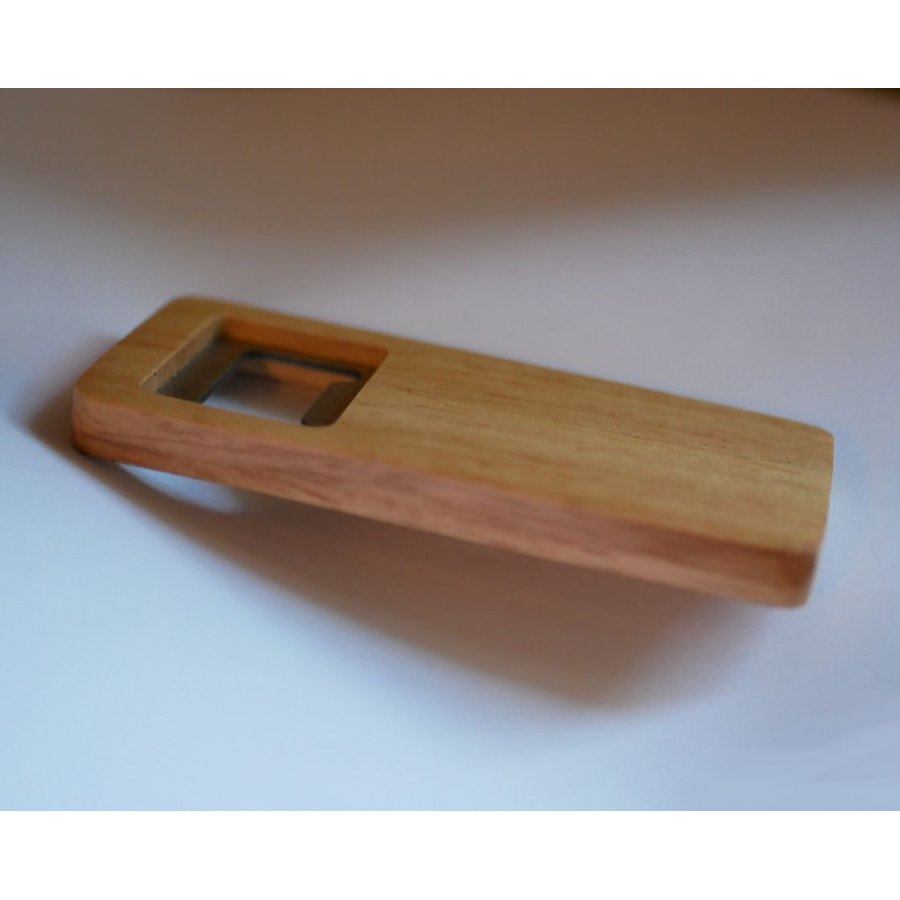 Houten flesopener om te personaliseren, huwelijksgeschenk 