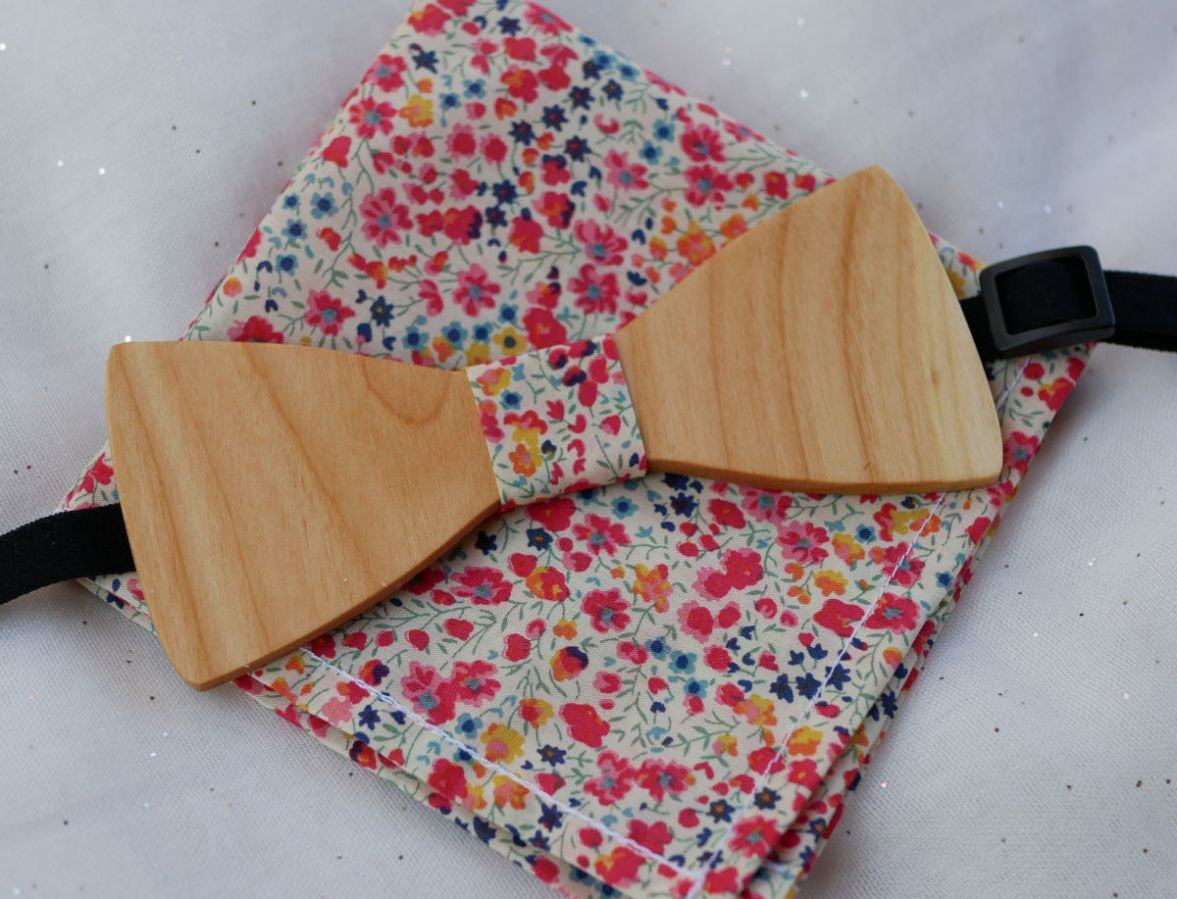 Houten strikset Liberty Phoebe etui L16