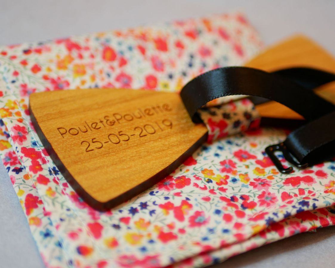 Houten strikset Liberty Phoebe etui L16