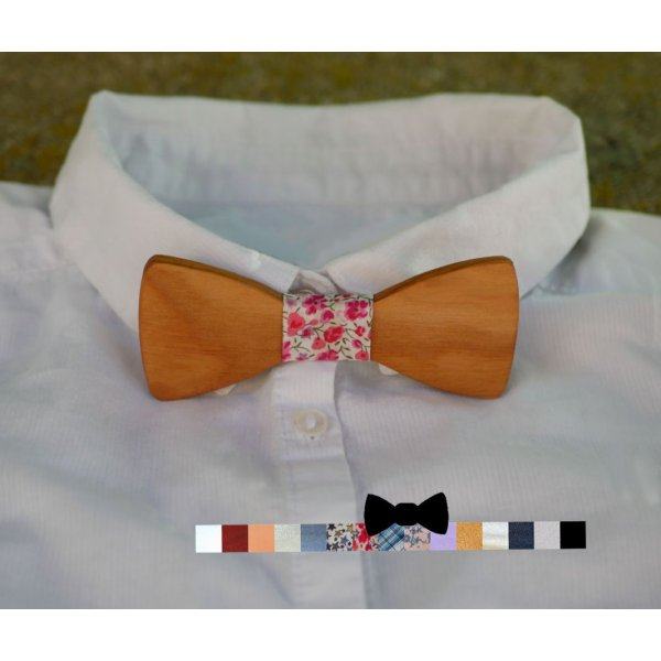 Gepersonaliseerde kinderstrik in licht hout gemaakt in Frankrijk