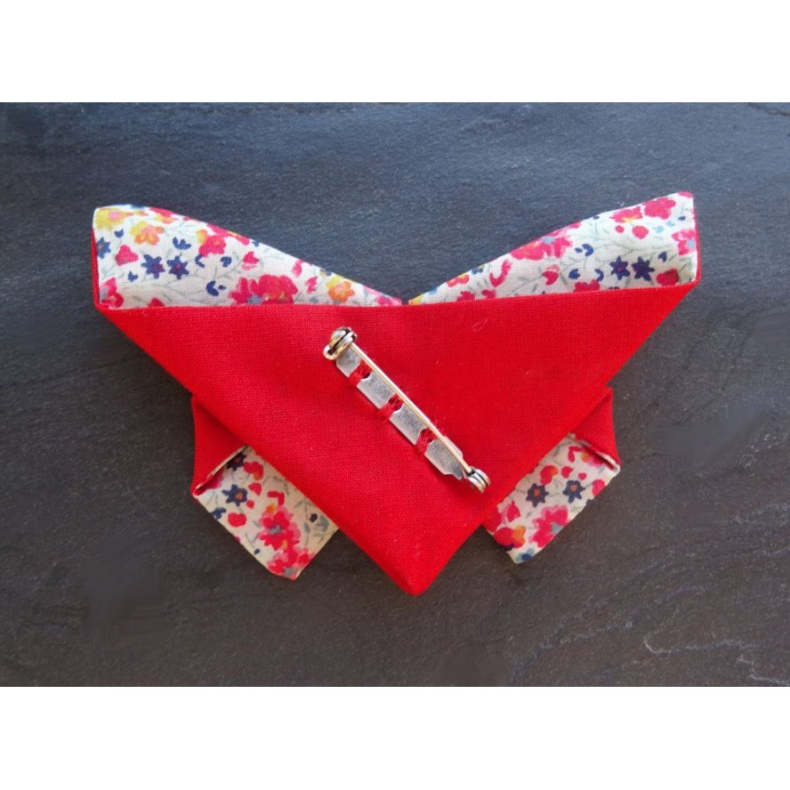 Houten strikset Etui Vlinderbroche Liberty