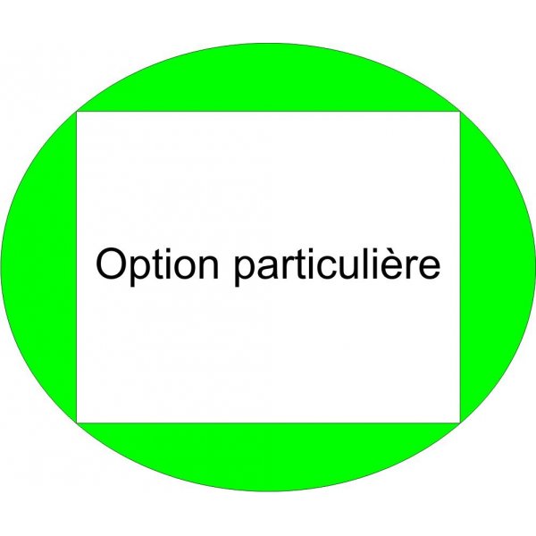 Optie om aan een bestelling een bepaalde optie of service toe te voegen