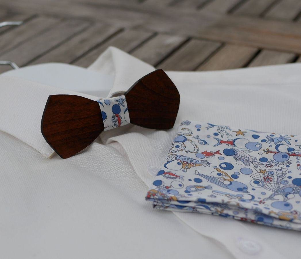 Liberty Ocean matrozenstrikzakje in hout, personaliseerbaar