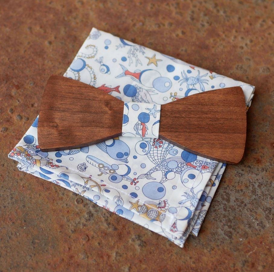 Liberty Ocean matrozenstrikzakje in hout, personaliseerbaar