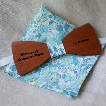 Liberty Betsy Muntgroen Houten Strik Etui