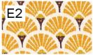 E2-gele fans
