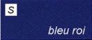 S-Royaal blauw (katoen piqué)